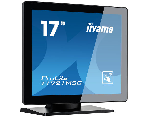 ProLite T1721MSC-B1 - 17 "ekran osetljiv na dodir sa 10 tačaka dodira i PCAP tehnologijom