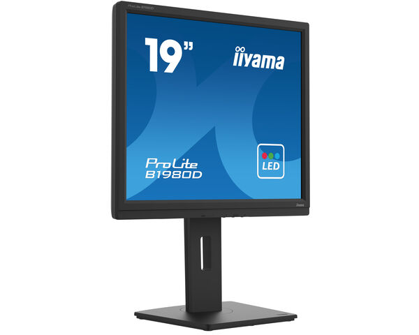 ProLite B1980D-B5 - The 19’’ Prolite B1980D designed for business, is an impressive LED-backlit monitor with height adjustable stand