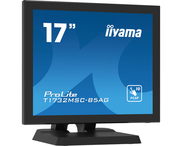 ProLite T1732MSC-B5AG - 17" Projective Capacitive 10pt touch screen with AG-coating