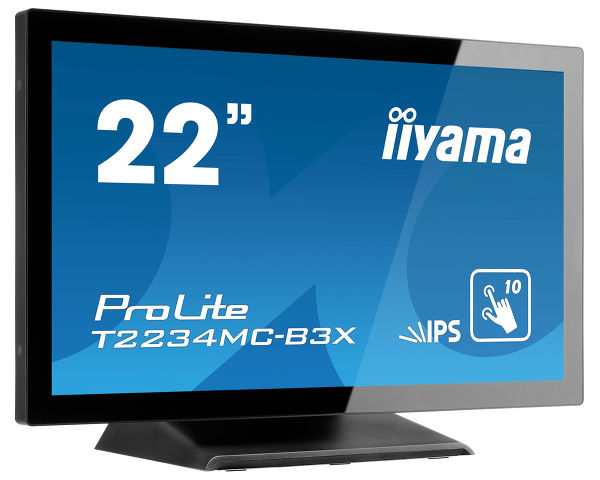 ProLite T2234MC-B3X - 22" P-Cap 10pt touch screen featuring IPS technology