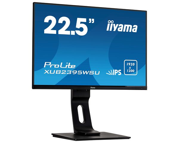 ProLite XUB2395WSU-B1 - 22,5" 1920 x 1200 monitor met IPS-paneeltechnologie en 16:10 beeldverhouding