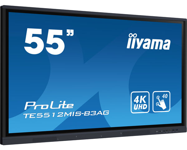 ProLite TE5512MIS-B3AG - 55" Interactive 4K UHD Touchscreen elevating interactive collaboration