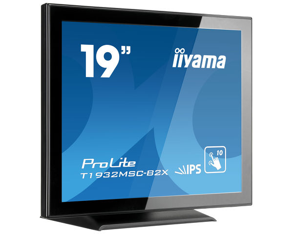 ProLite T1932MSC-B2X - 19’’ 10pt touch monitor featuring IPS panel