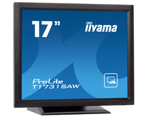 ProLite T1731SAW-B5 - 17” (43 cm) Touchmonitor mit Surface Acoustic Wave Touch-Technologie 
