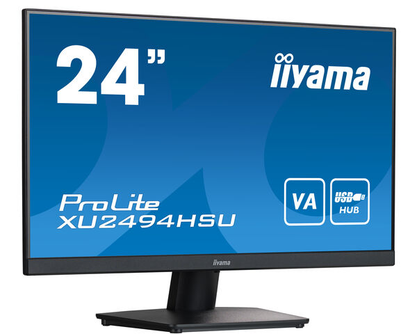 ProLite XU2494HSU-B2 - Monitor Full-HD da 24" con tecnologia pannello VA