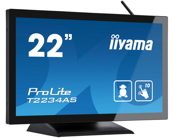 ProLite T2234AS-B1 - 21.5" (55 cm) PCAP 10 Punkt Touchmonitor mit Android-Betriebssystem