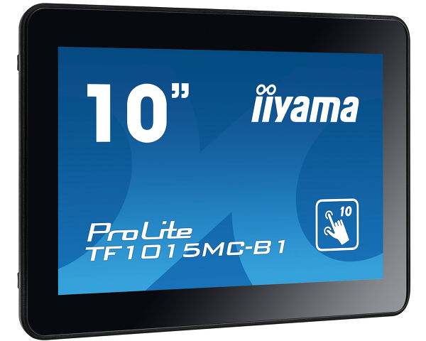 ProLite TF1015MC-B1 - Open Frame PCAP 10 point touch screen equipped with a foam seal finish for seamless integration