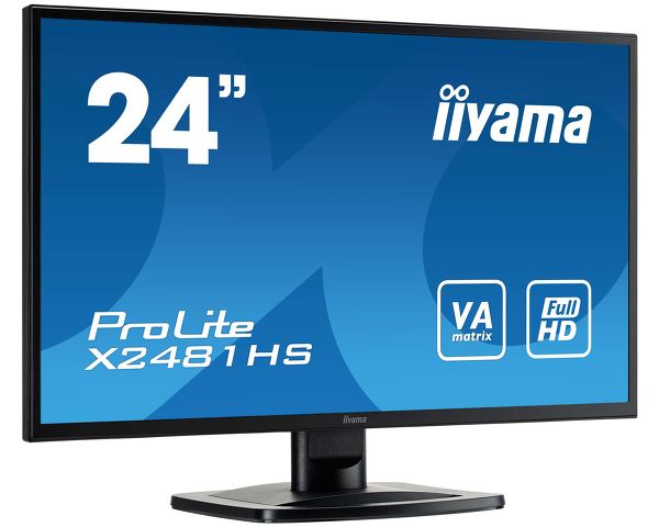 ProLite X2481HS-B1 - 24" monitor sa VA tehnologijom displeja i statičkim kontrastom od 3.000:1 