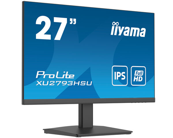 ProLite XU2793HSU-B4 - 27” IPS monitor bez okvira sa tri strane, pogodan za postavljanje sa više monitora
