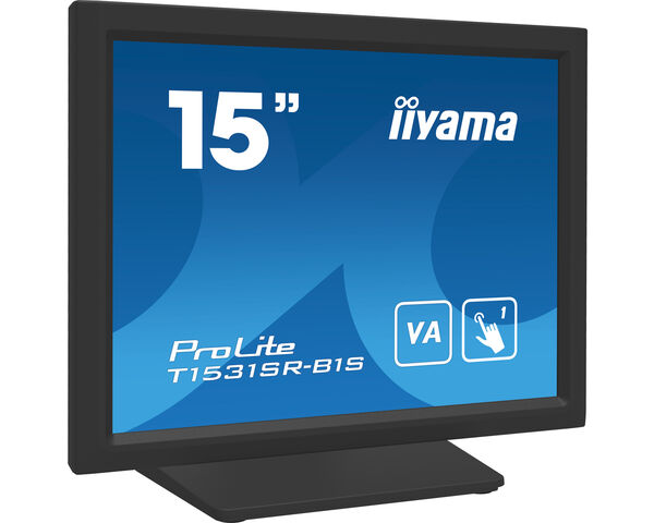 ProLite T1531SR-B1S - 15” Touchscreen with 5-wire Resistive Touch Technology