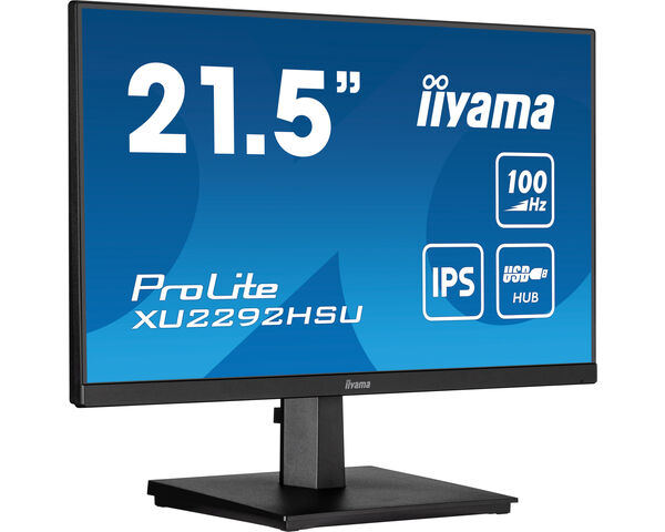 ProLite XU2292HSU-B6 - 21.5” IPS technology panel with 100Hz refresh rate