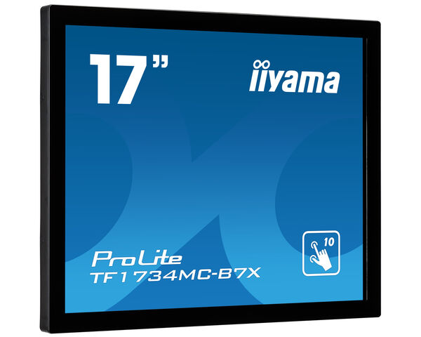 ProLite TF1734MC-B7X - 17palcový 10 bodový dotykový monitor Open Frame s funkcí dotykového skla