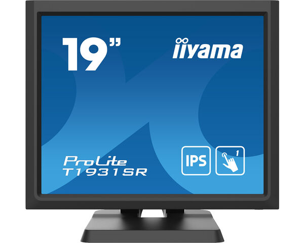 ProLite T1931SR-B6 - 19" (48 cm) Touch-Monitor mit IPS-Panel-Technologie und 5-Leiter Resistive-Touch-Technologie