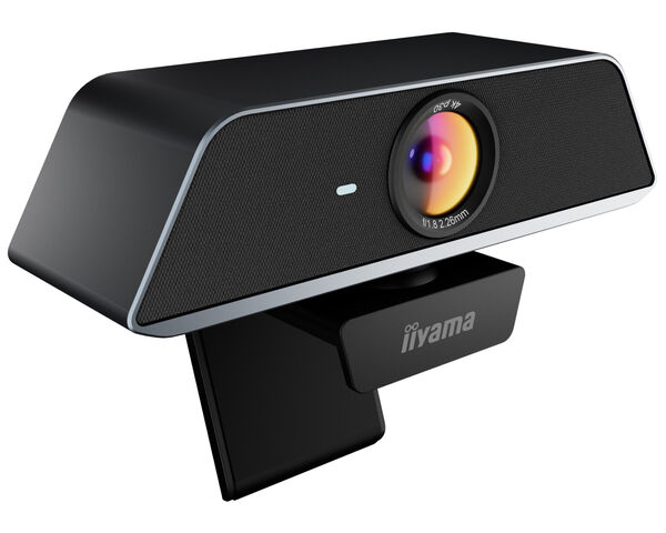 UC CAM120UL-1 - Webcam 4K per le videoconferenze con un campo visivo (FOV) di 120° e framing automatico