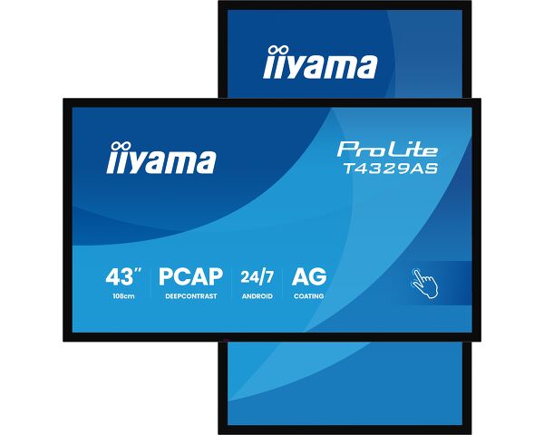 ProLite T4329AS-B1AG  - 43" All-in-One PCAP Interactive Display for Smart Collaboration Spaces