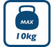 max 10 kg