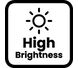 High brightness Touch