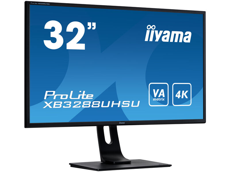 iiyama 31.5型 4Kモニター ProLite XB3288UHSU ProLite XB3288UHSU-B1