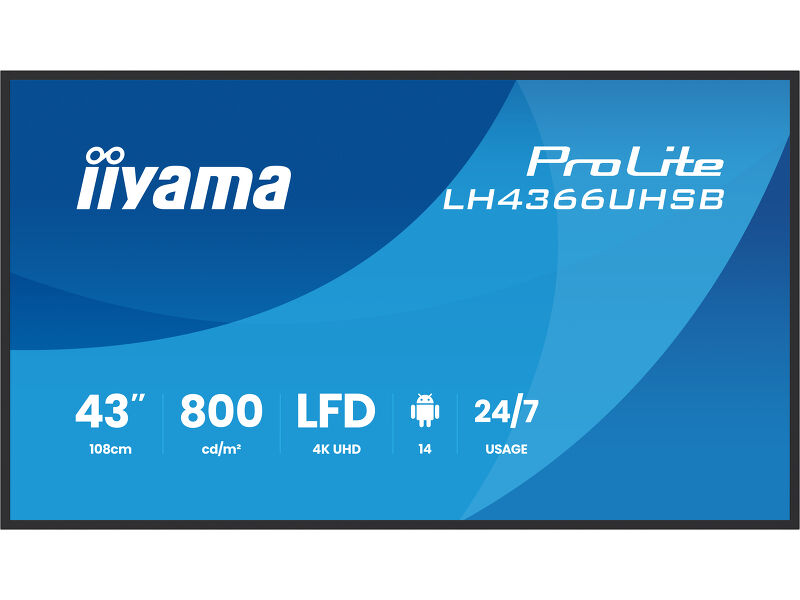 ProLite LH4366UHSB-B1AG — image 1