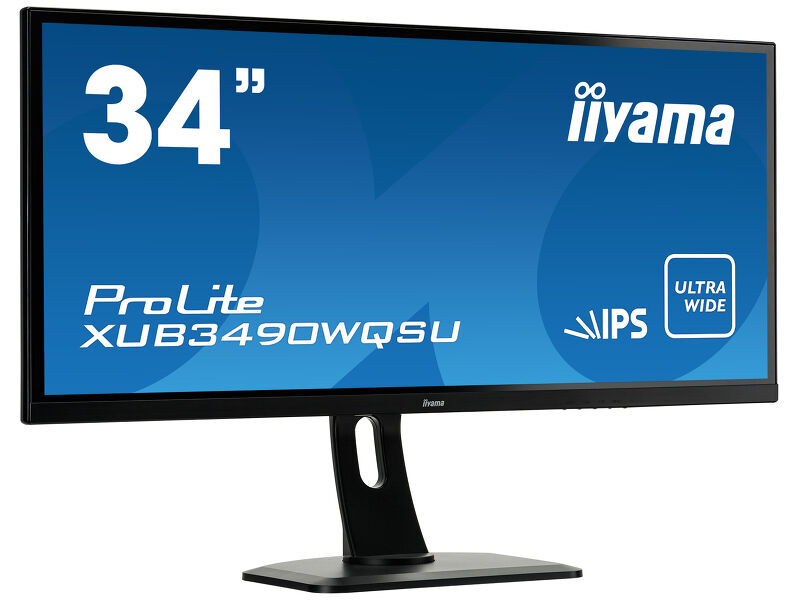 34″ ウルトラワイド iiyama ProLite XUB3490WQSU ProLite XUB3490WQSU-B1