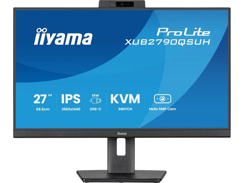 iiyama - ProLite XUB2790QSUH-B2 27'' IPS QHD monitor with a built