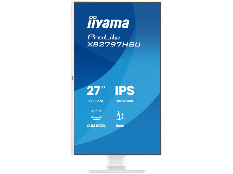 iiyama - ProLite XB2797HSU-W1 Eco-conscious 27” IPS monitor for