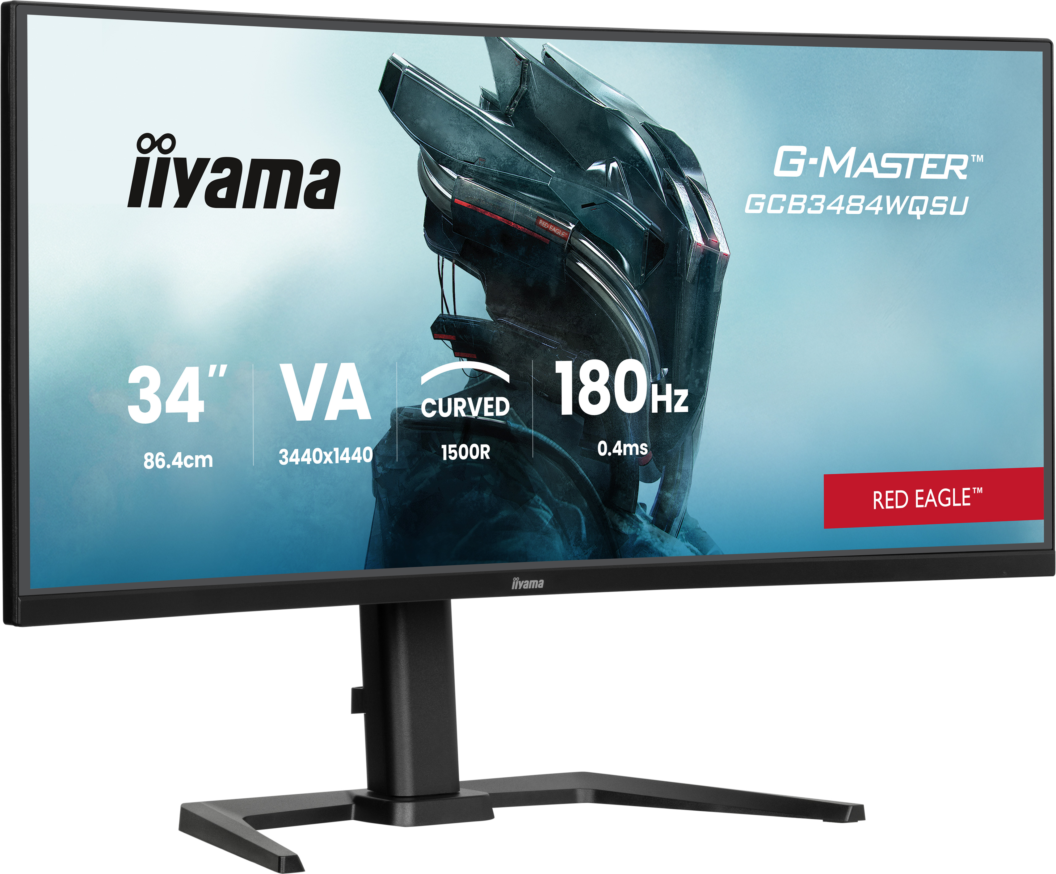 iiyama - G-Master GCB3484WQSU-B1 Get ahead with the curved