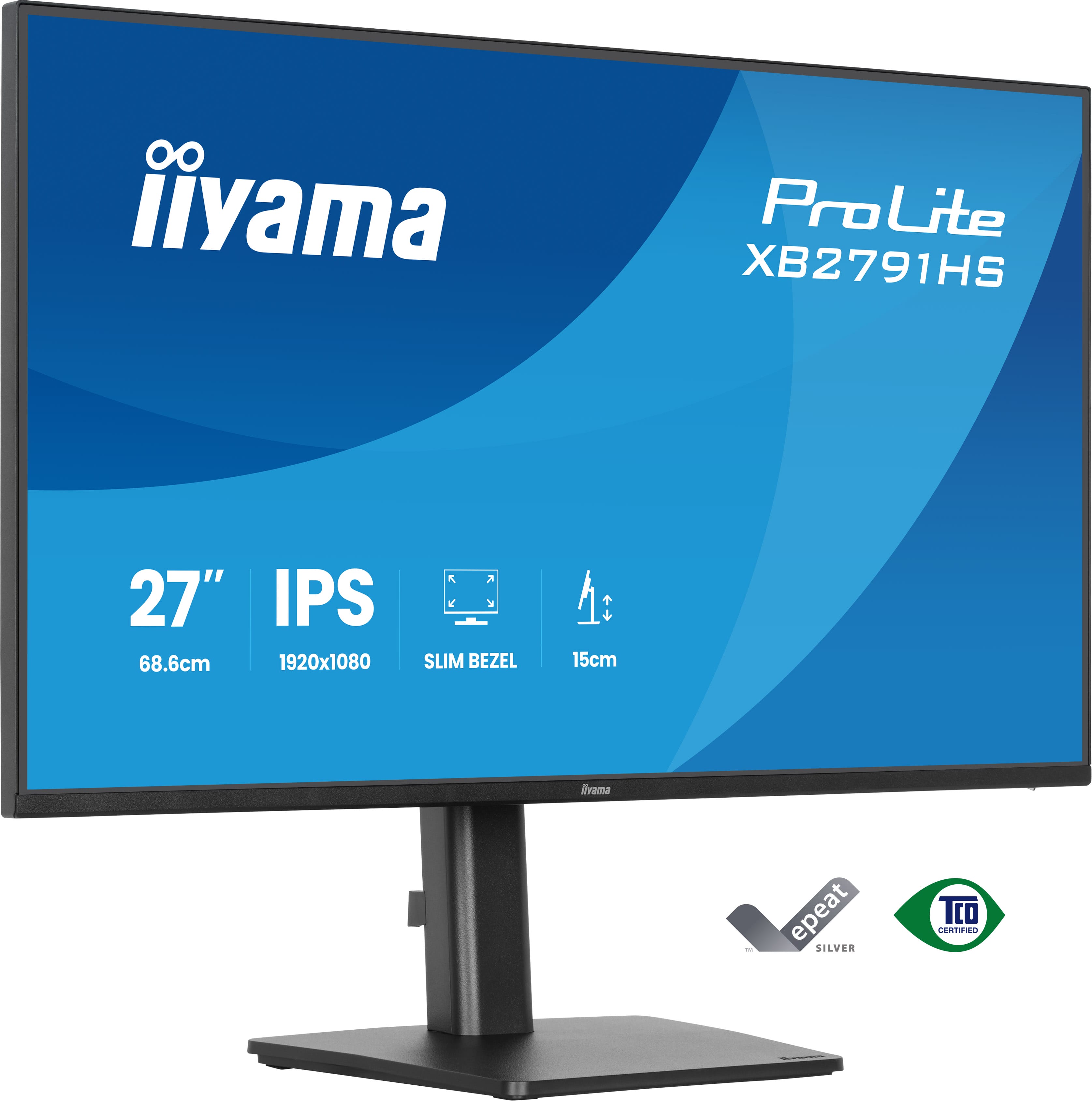 iiyama - ProLite XB2791HS-B1 27” Full HD IPS monitor with 120Hz