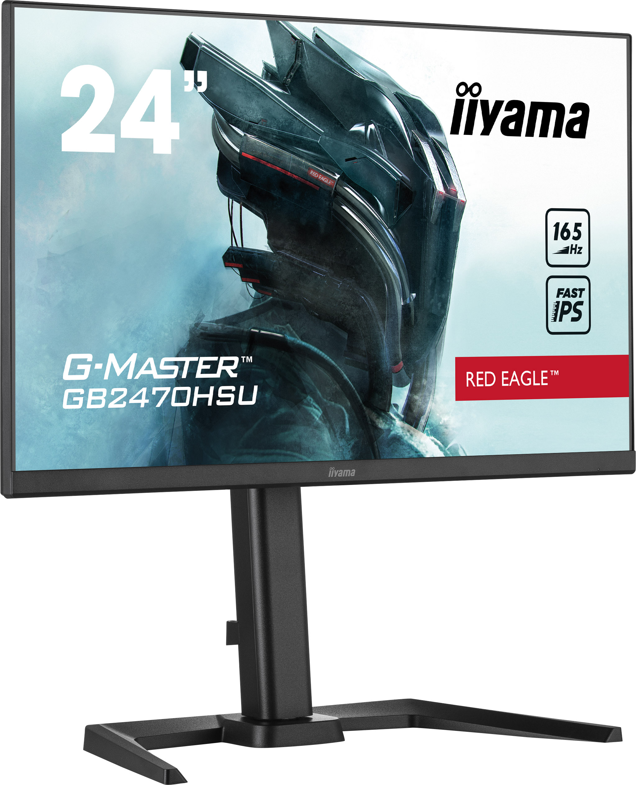 iiyama - G-Master GB2470HSU-B5 Unleash your full gaming potential with the  Fast IPS GB2470HSU Red Eagle