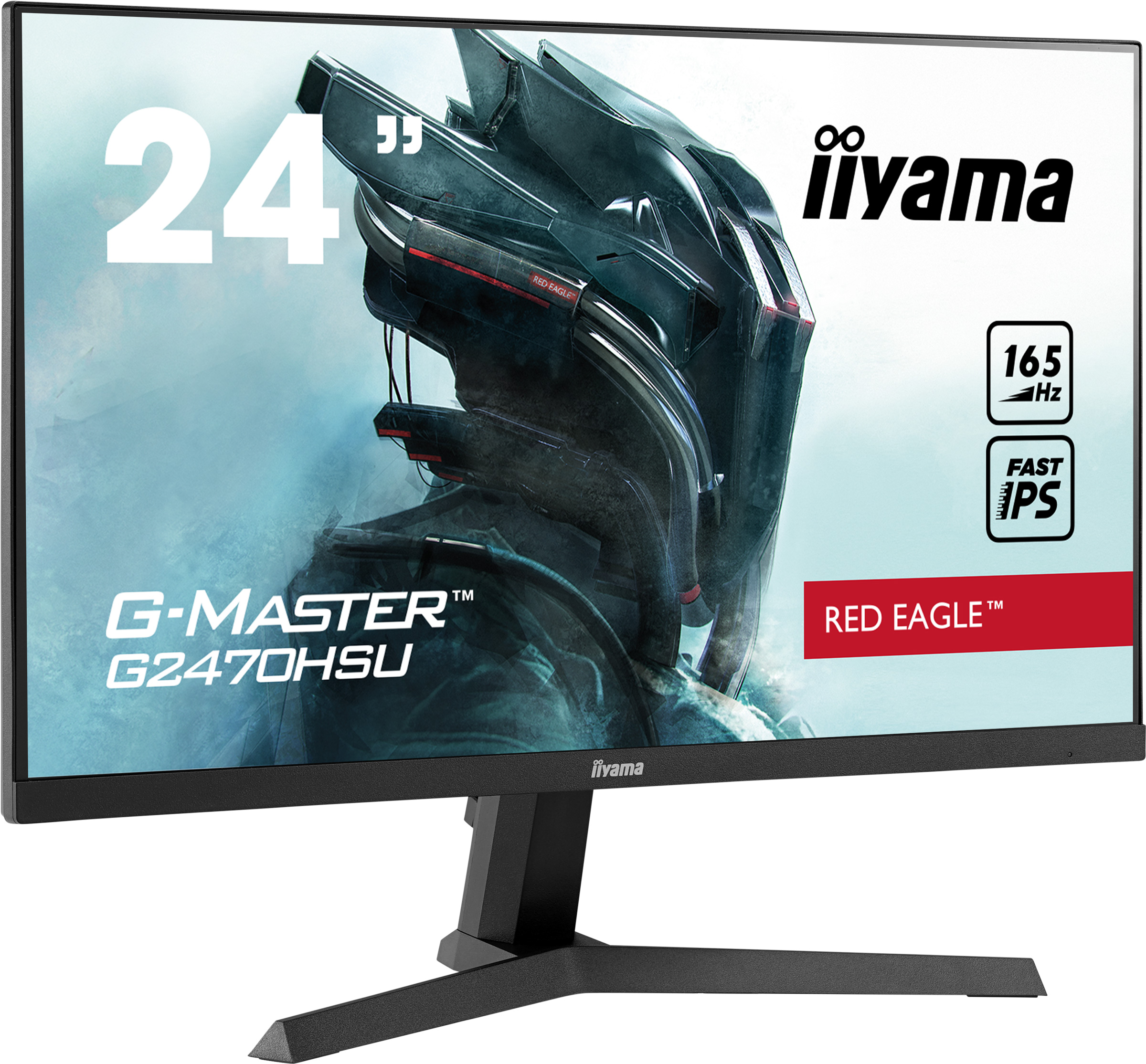 iiyama - G-Master G2470HSU-B1 Погрузитесь в игру с изогнутым экраном  G2466HSU и частотой обновления 165Гц