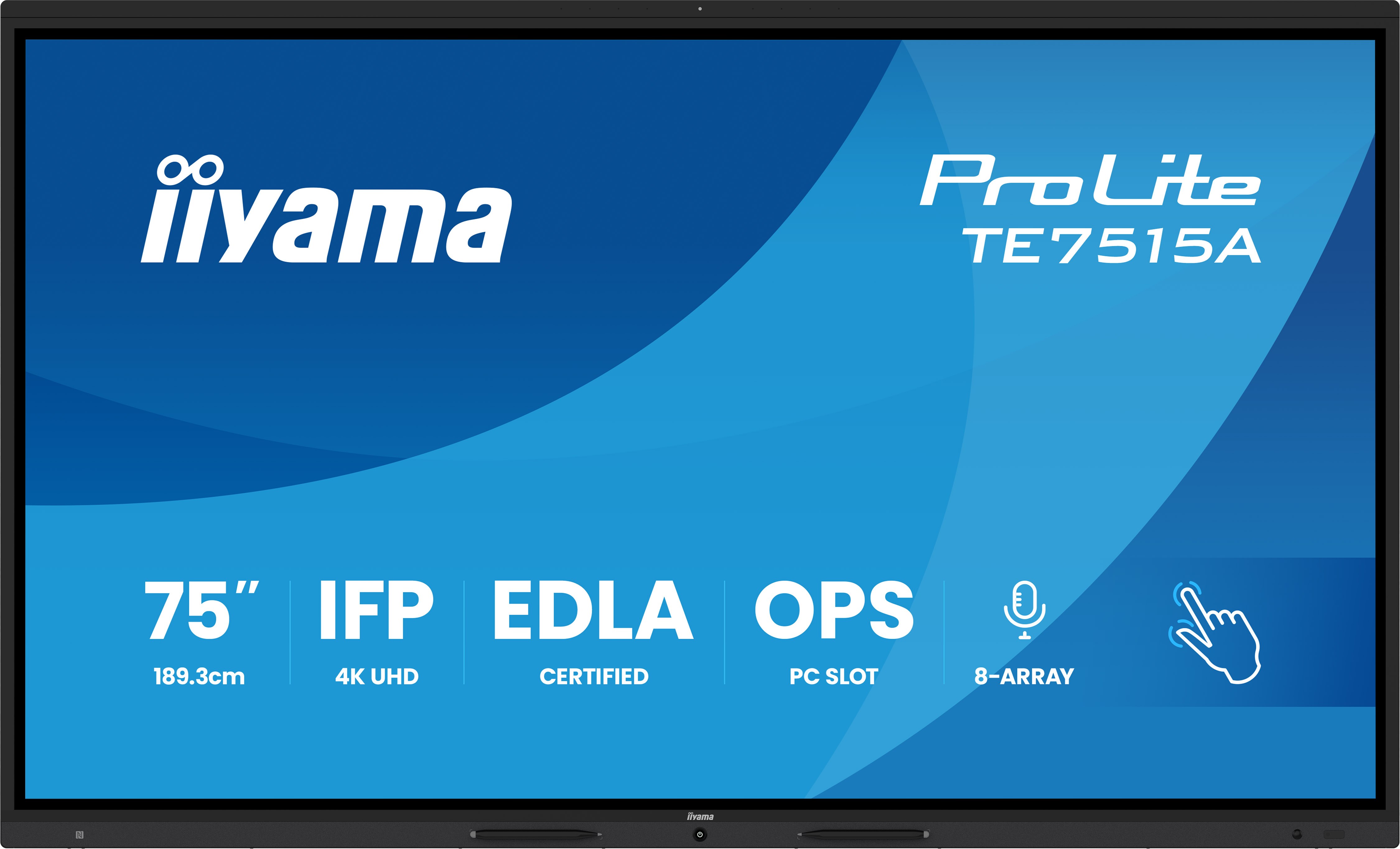 Monitor interaktywny iiyama TE7515A-B2AG 75 cali – galeria produktu