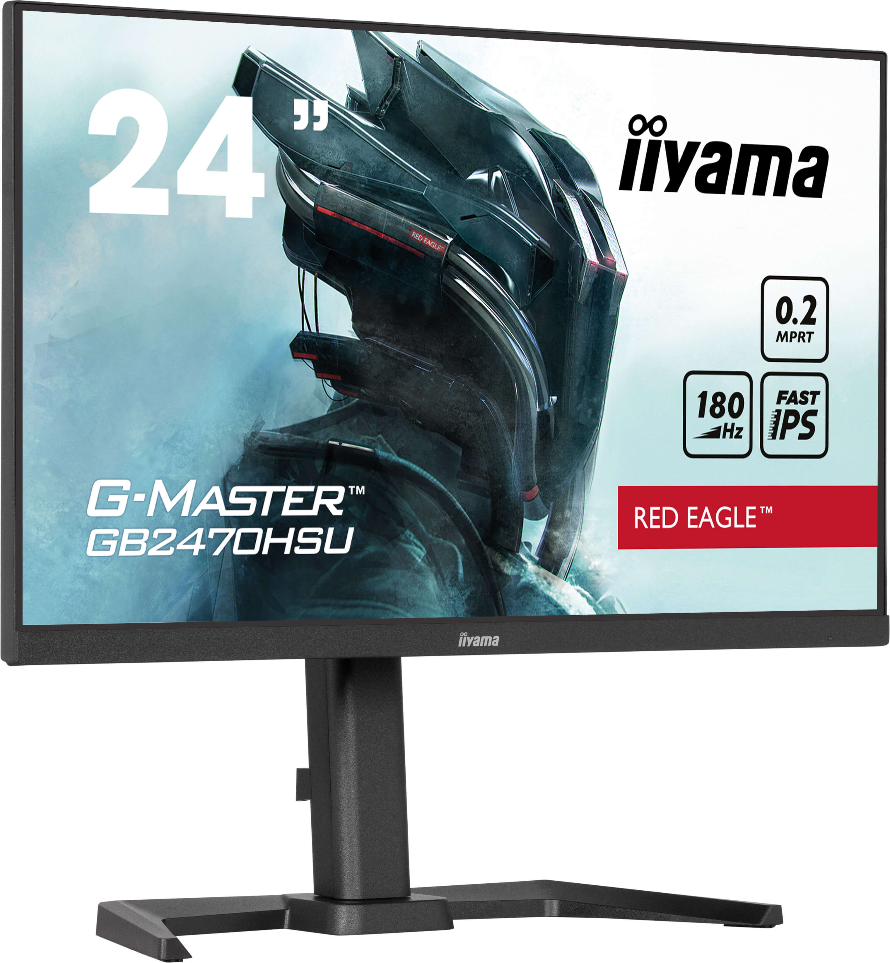 iiyama - G-Master GB2470HSU-B6 Unleash your full gaming potential with the  Fast IPS GB2470HSU Red Eagle