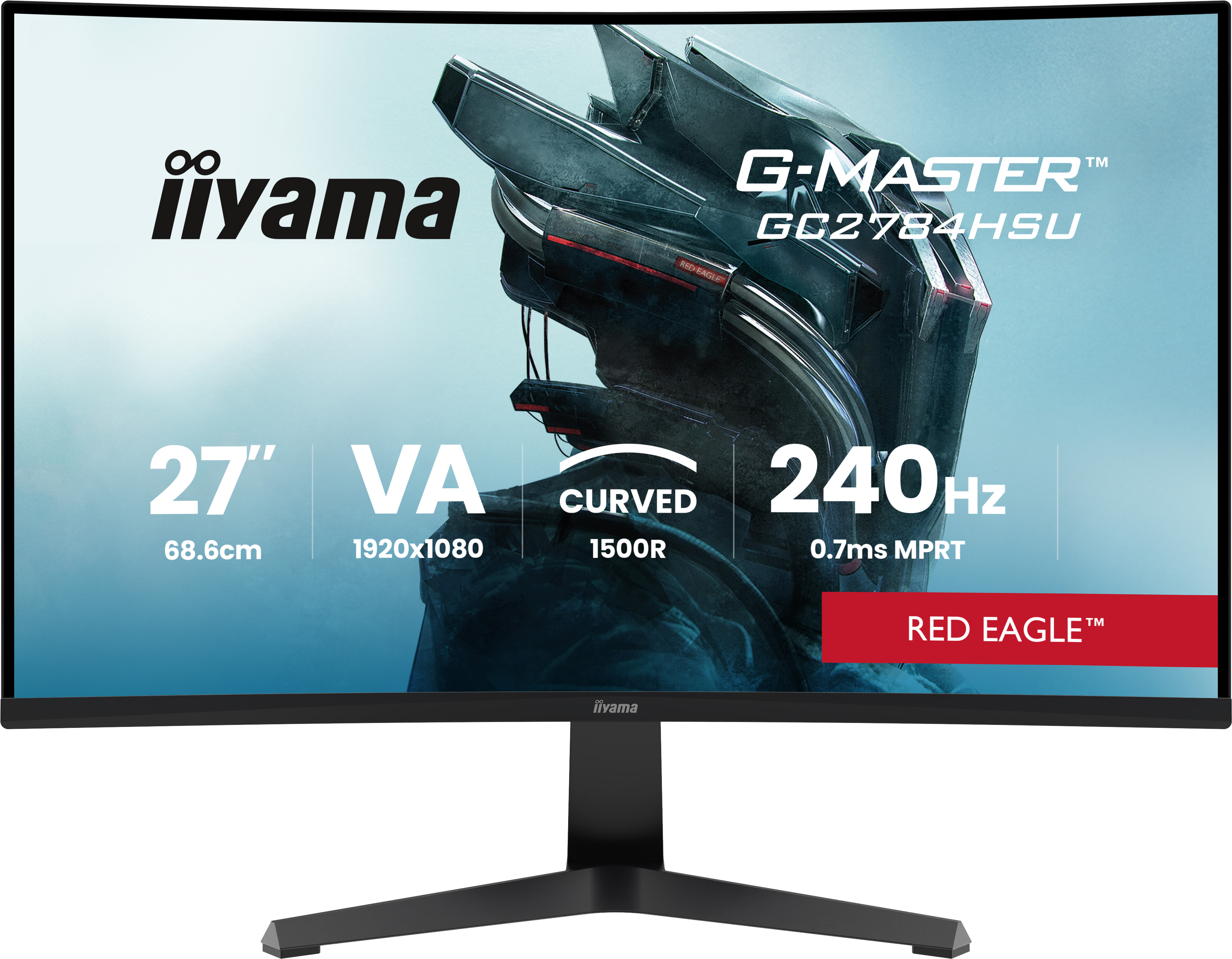 iiyama - G-Master GC2784HSU-B1 Power your play with the curved G