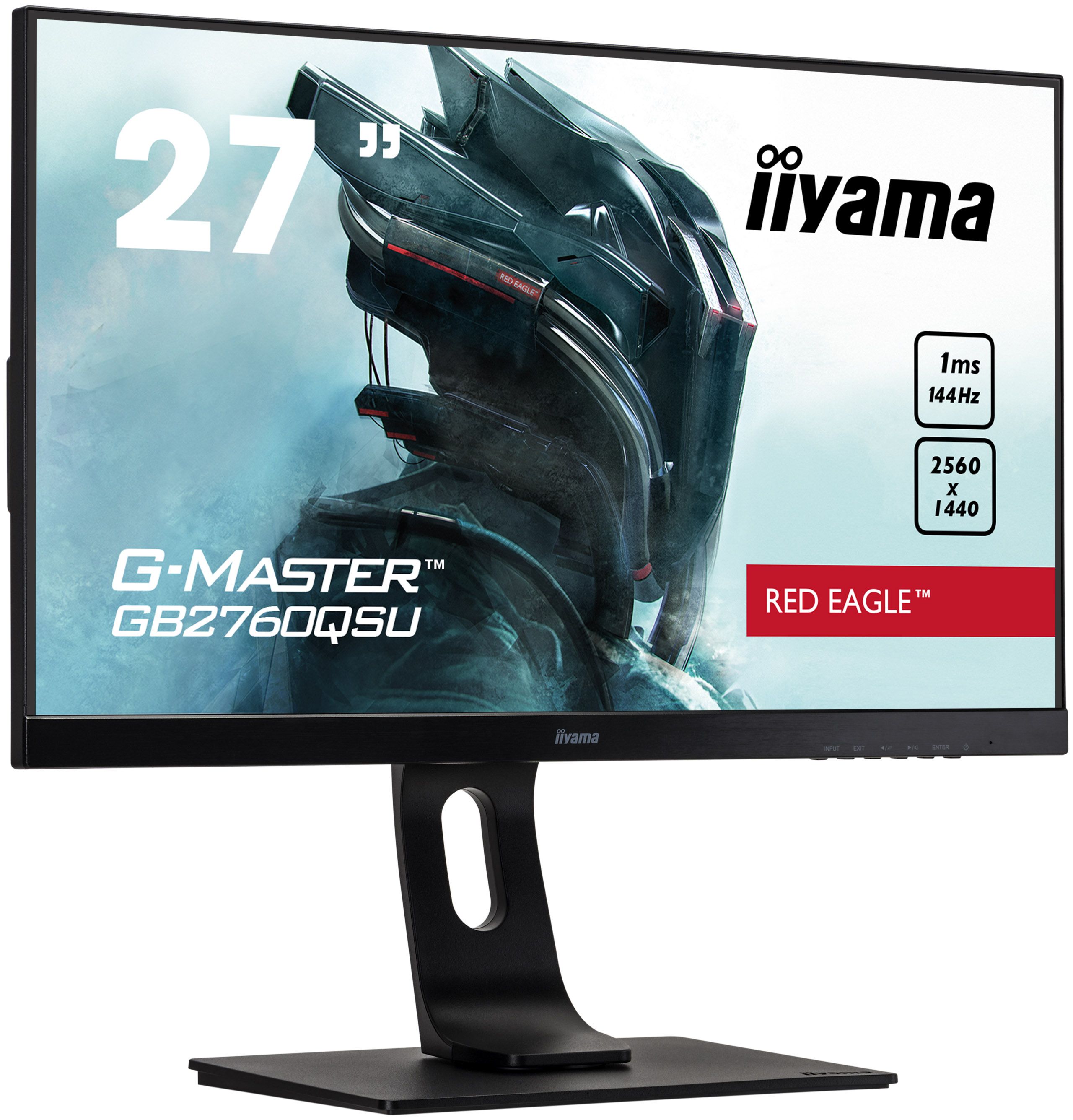 iiyama - G-Master GB2760QSU-B1 Le Red Eagle – Rejoignez le monde PRO !