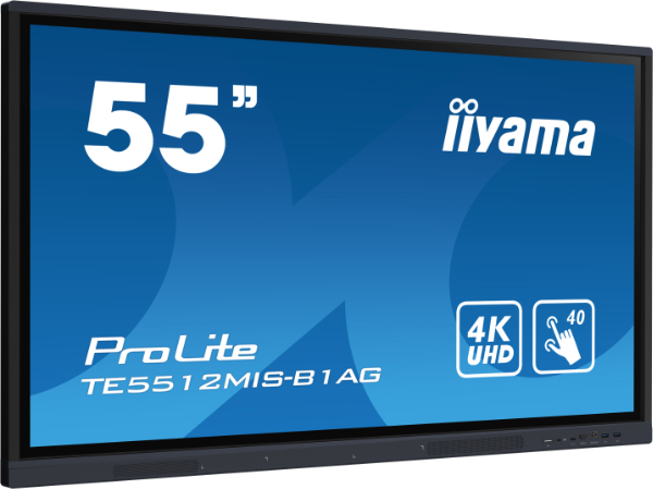 ProLite TE5512MIS-B1AG - 55" Interactive 4K UHD Touchscreen elevating interactive collaboration