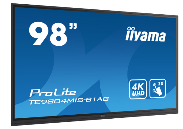 ProLite TE9804MIS-B1AG -  Pantalla táctil 4K UHD LCD interactiva de 98" con software de anotación integrado