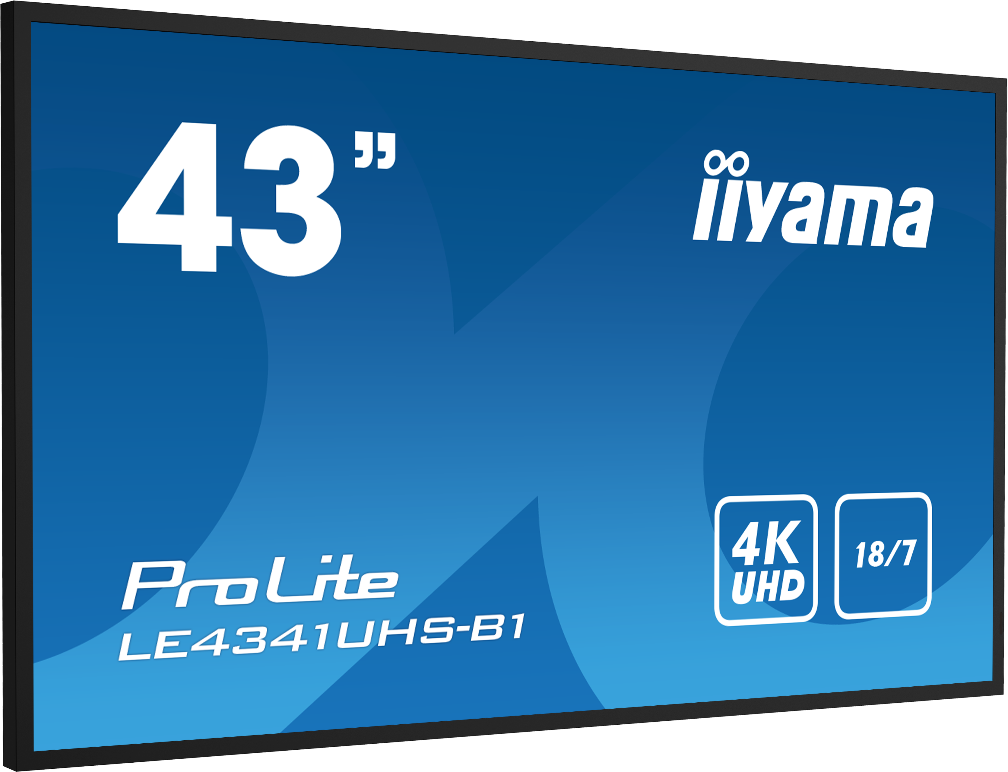 ProLite LE4341UHS-B1 - 43" Professional Digital Signage display with 4K UHD resolution
